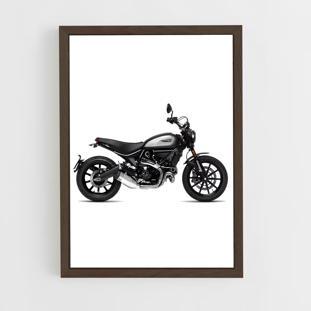 Poster Moto Évasion – affiche Ducati (vue 5)
